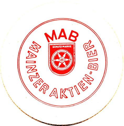 mainz mz-rp mab rund 1-2a (215-mainzer aktien bier-rot) 